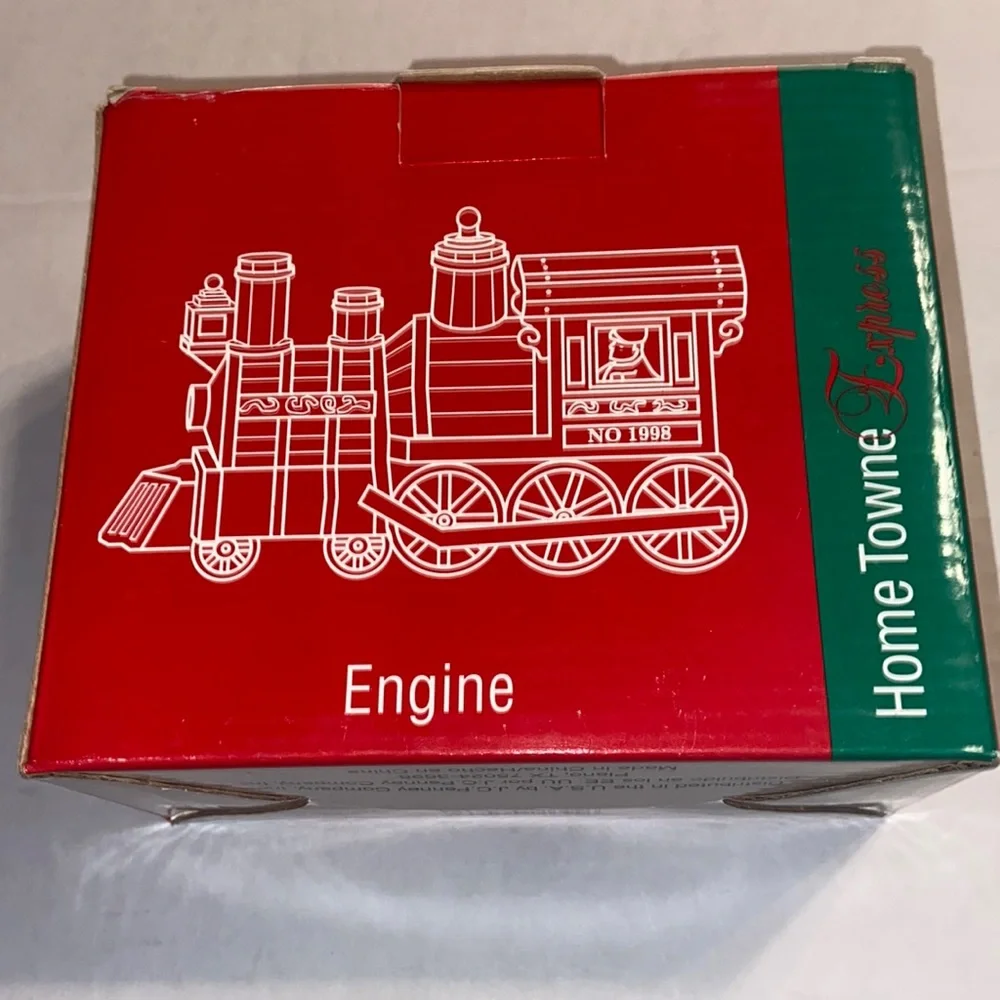 New in box, Vintage Home Towne Express 1998 Edition Engine by JC Penny